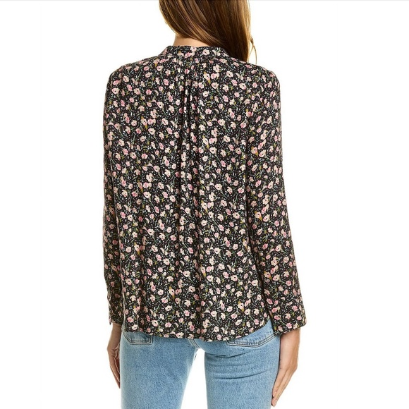 NWT! ZADIG & VOLTAIRE Tink Anemone Blouse Top XS - Picture 2 of 7